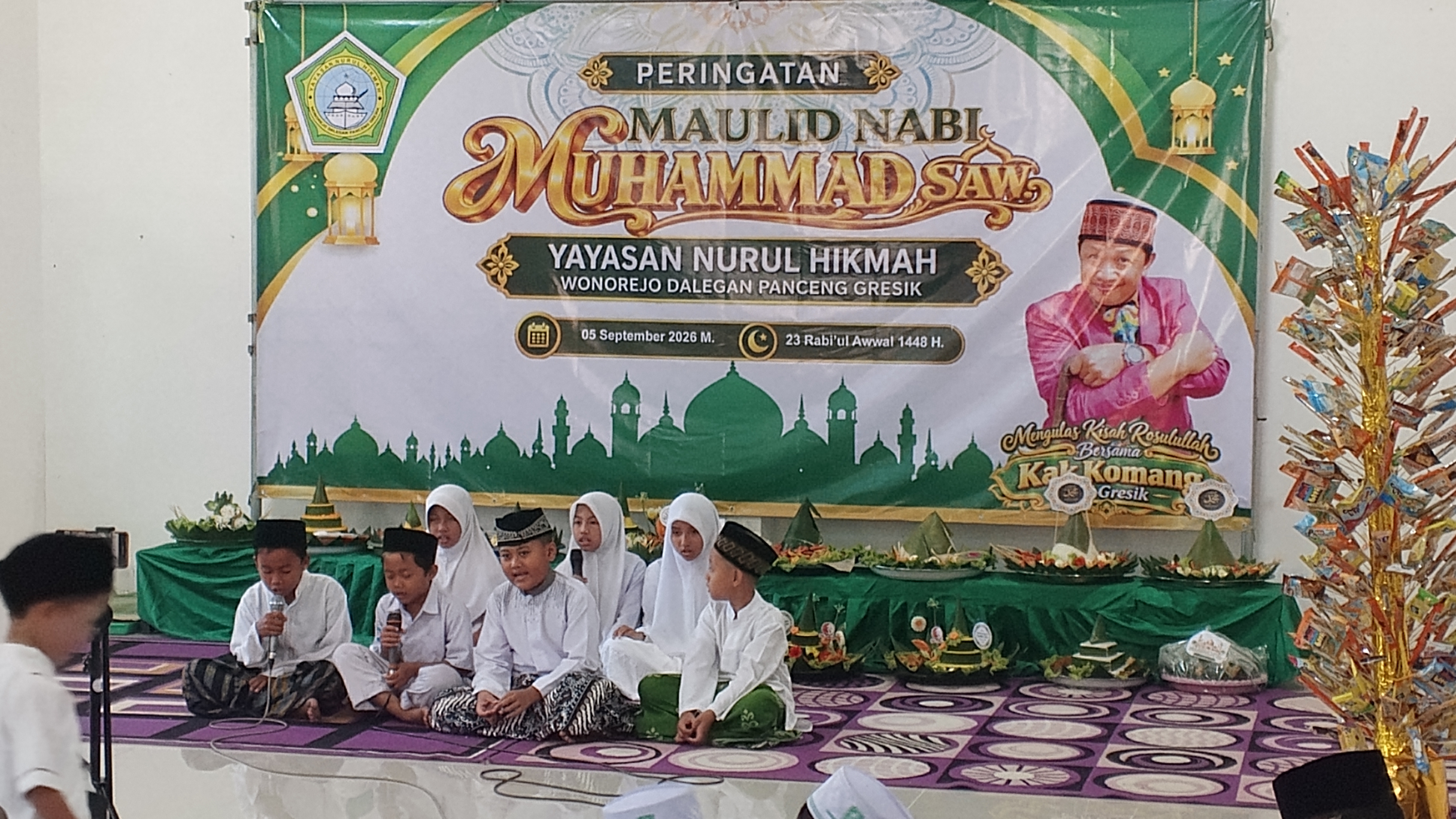 Semarak Peringatan Maulid Nabi Muhammad SAW Yayasan Nurul Hikmah