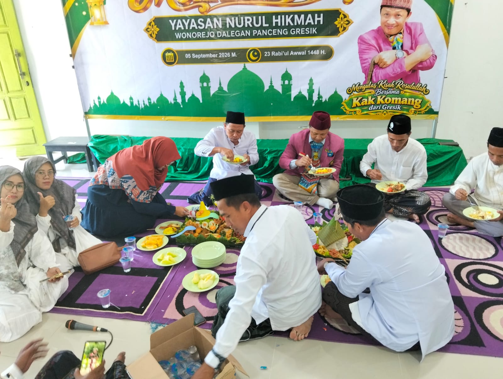Dokumentasi Semarak Peringatan Maulid Nabi Muhammad SAW Yayasan Nurul Hikmah